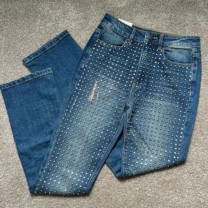 alice and olivia diamond jeans